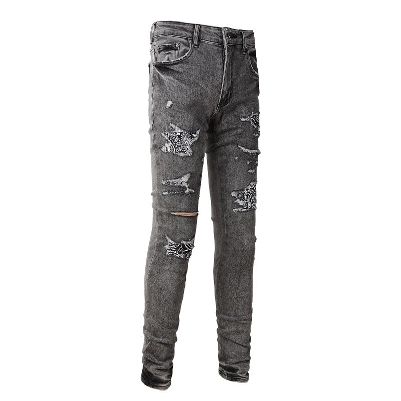 AMIRI Slim Fit Distressed Jeans #6903