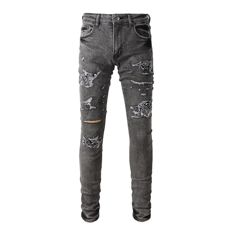 AMIRI Slim Fit Distressed Jeans #6903