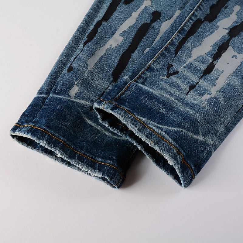 AMIRI Slim Fit Distressed Jeans #6907