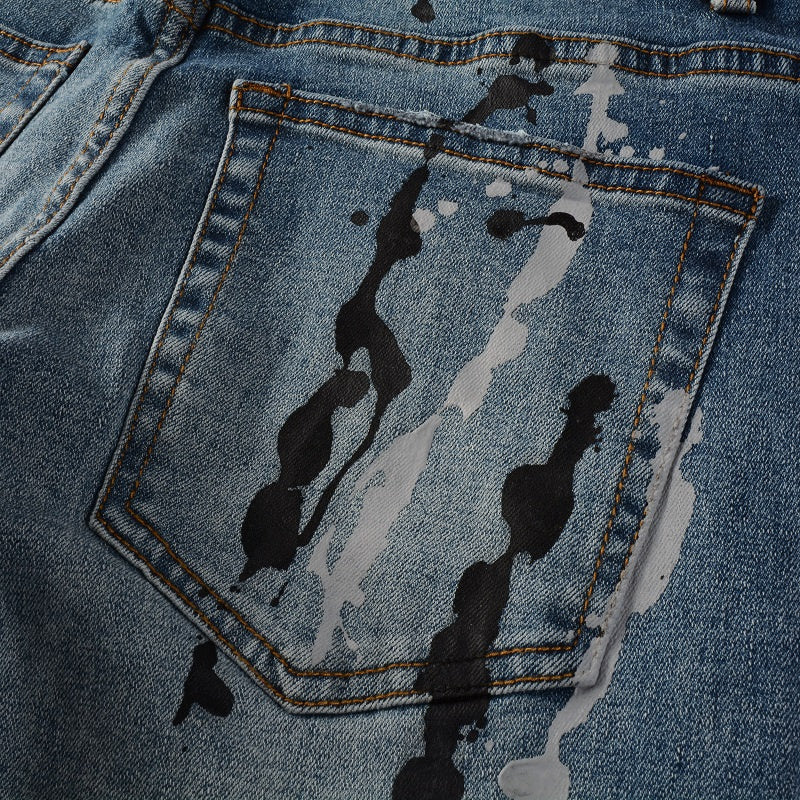 AMIRI Slim Fit Distressed Jeans #6907