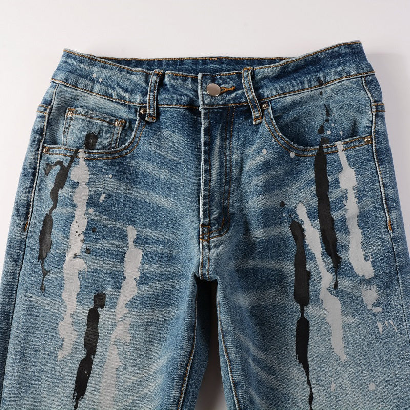 AMIRI Slim Fit Distressed Jeans #6907