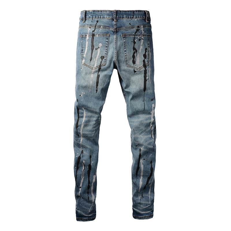 AMIRI Slim Fit Distressed Jeans #6907