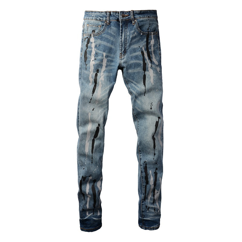 AMIRI Slim Fit Distressed Jeans #6907