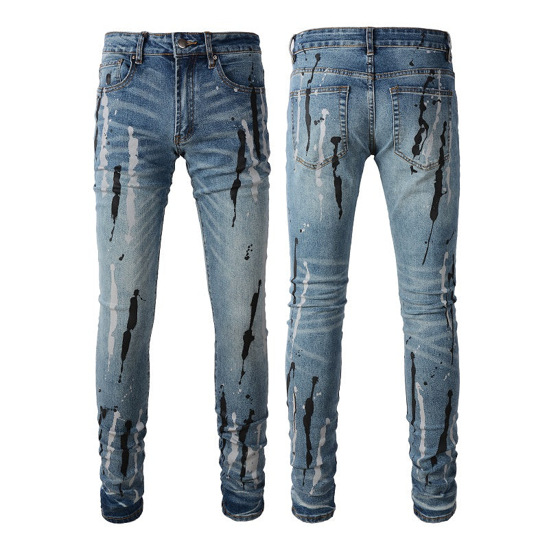 AMIRI Slim Fit Distressed Jeans #6907