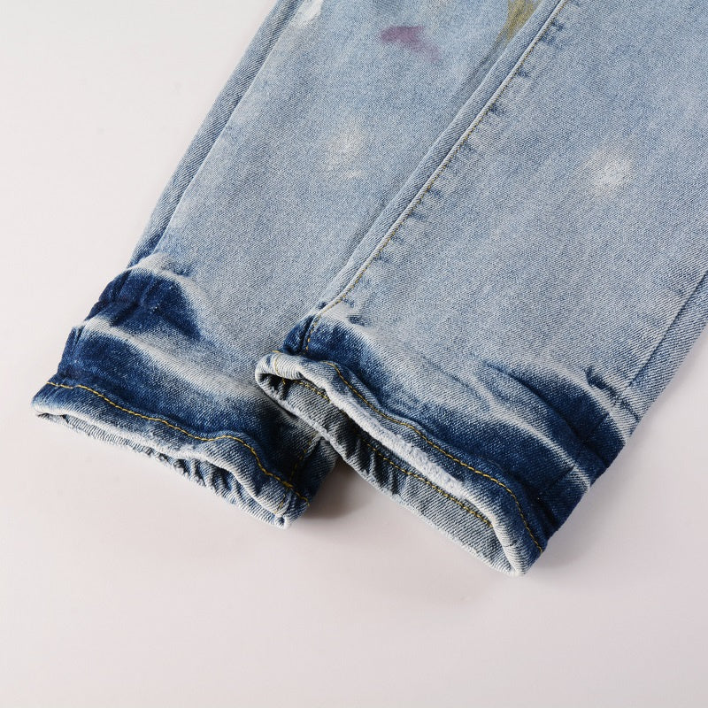 AMIRI Slim Fit Distressed Jeans #6901
