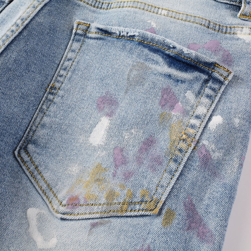 AMIRI Slim Fit Distressed Jeans #6901