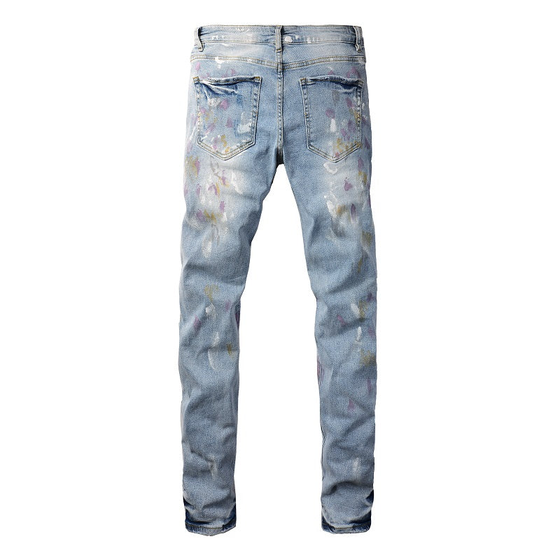AMIRI Slim Fit Distressed Jeans #6901