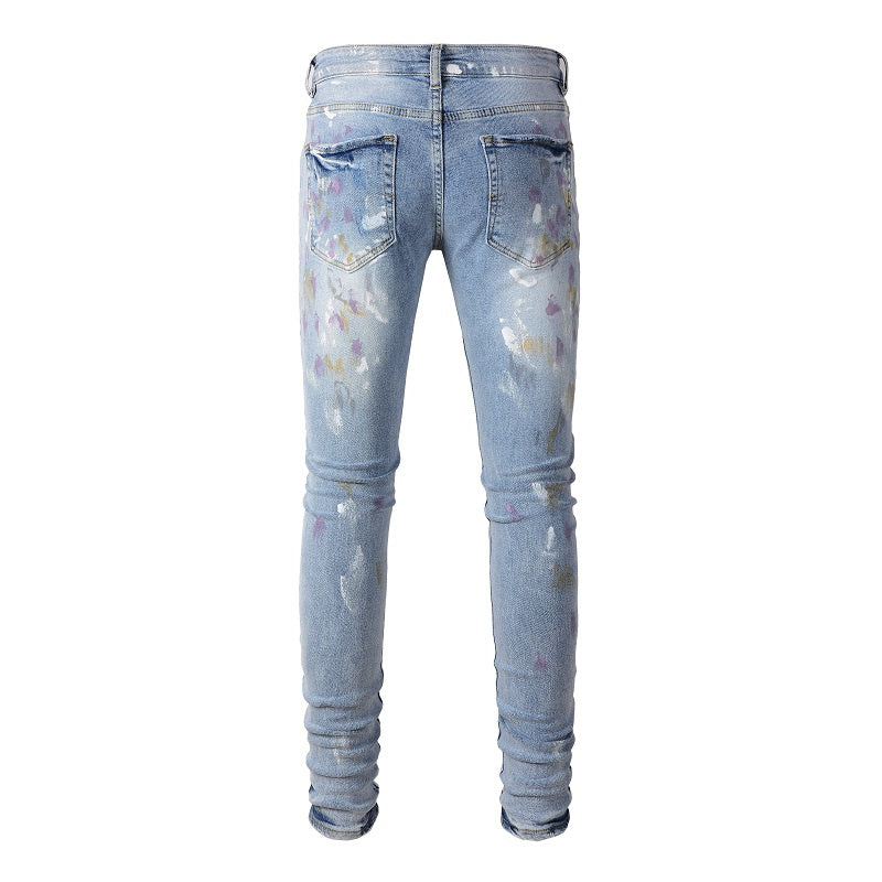AMIRI Slim Fit Distressed Jeans #6901