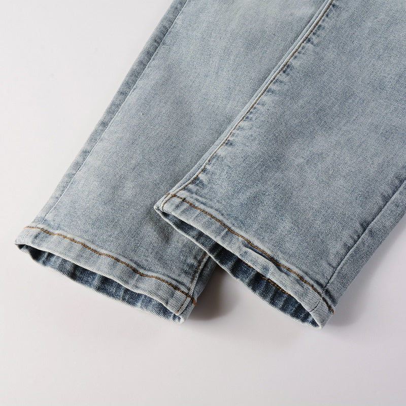 AMIRI Slim Fit Distressed Jeans #6667