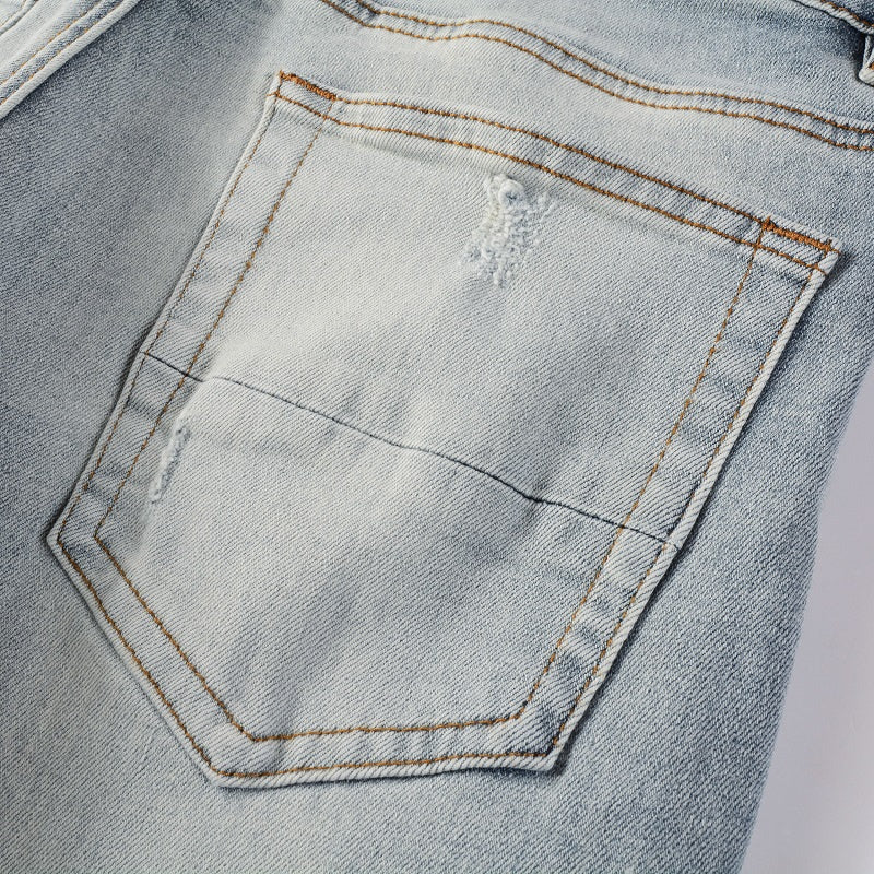 AMIRI Slim Fit Distressed Jeans #6667