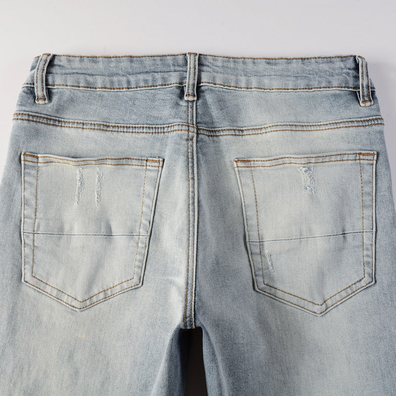AMIRI Slim Fit Distressed Jeans #6667