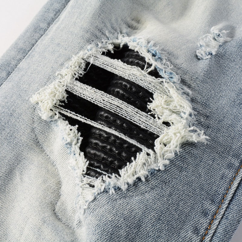 AMIRI Slim Fit Distressed Jeans #6667