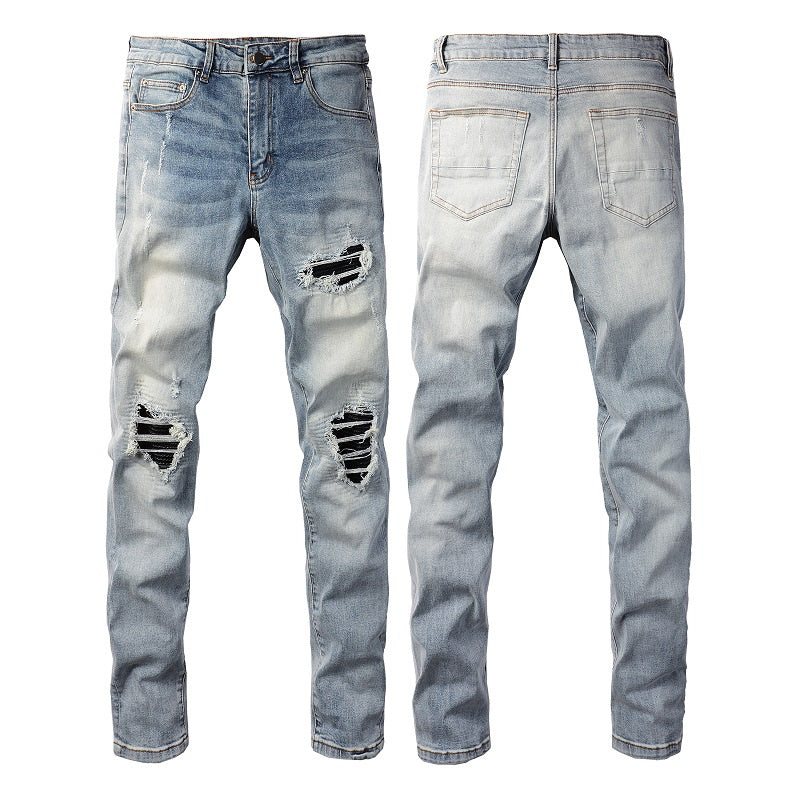 AMIRI Slim Fit Distressed Jeans #6667