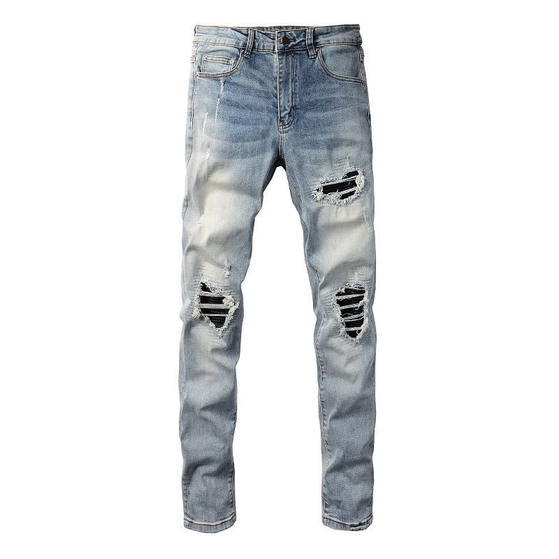 AMIRI Slim Fit Distressed Jeans #6667