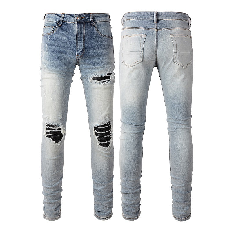 AMIRI Slim Fit Distressed Jeans #6667