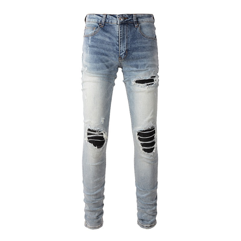 AMIRI Slim Fit Distressed Jeans #6667