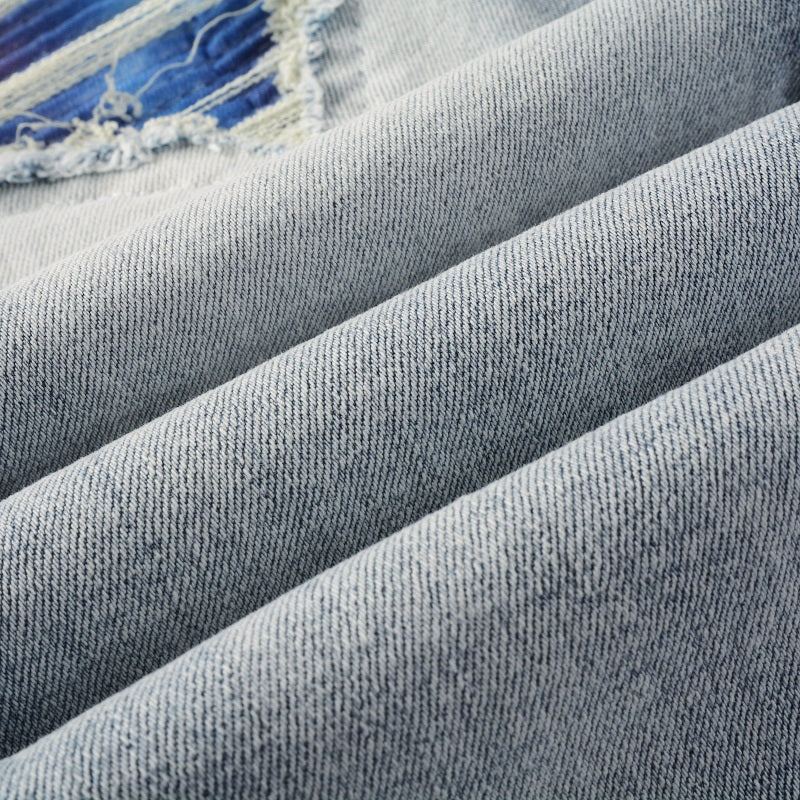 AMIRI Slim Fit Distressed Jeans #6646