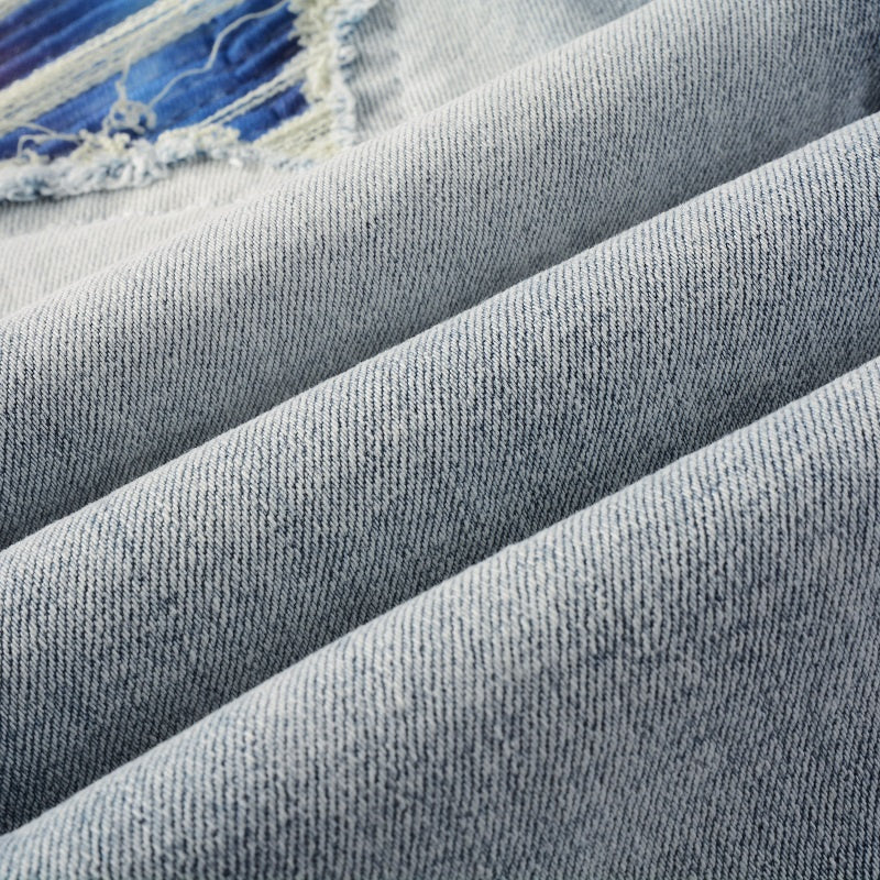 AMIRI Slim Fit Distressed Jeans #6646
