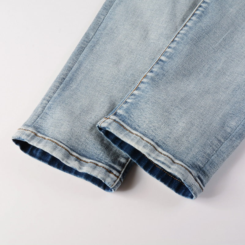 AMIRI Slim Fit Distressed Jeans #6646