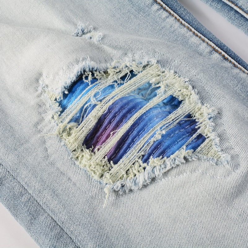 AMIRI Slim Fit Distressed Jeans #6646