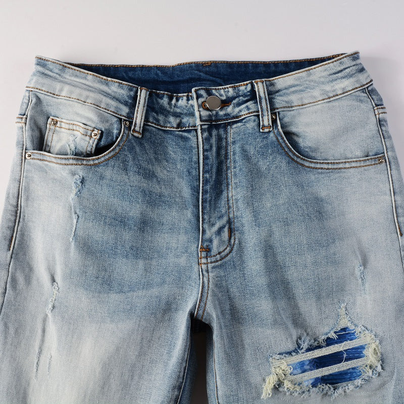 AMIRI Slim Fit Distressed Jeans #6646