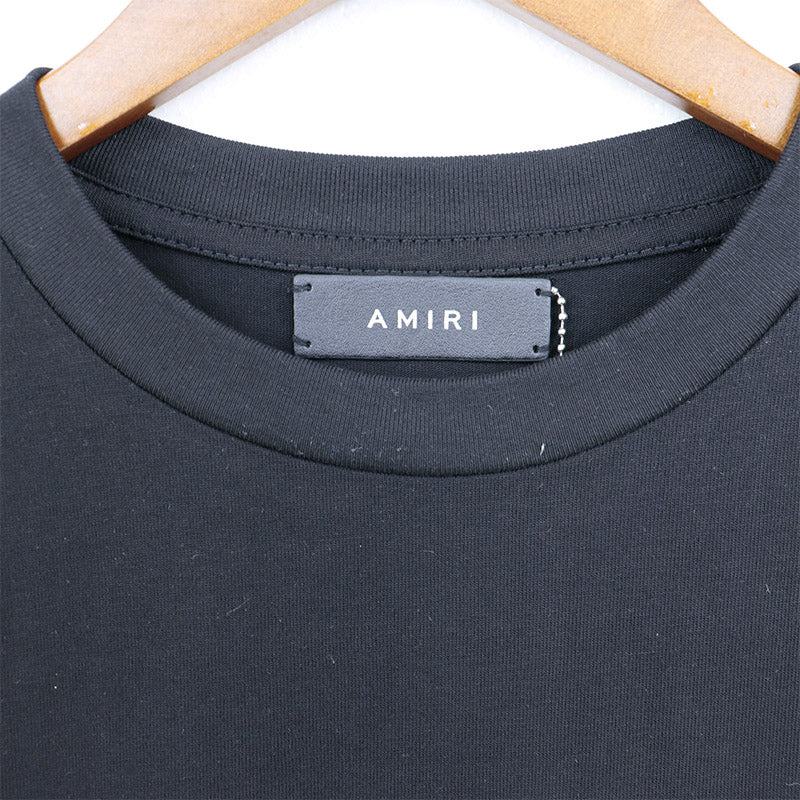 AMIRI Dragon Logo-Print Cotton Jersey T-Shirt | Black & White
