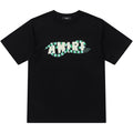 AMIRI Core Brand-Printed Tie-Dye Cotton Jersey T-Shirt | Black