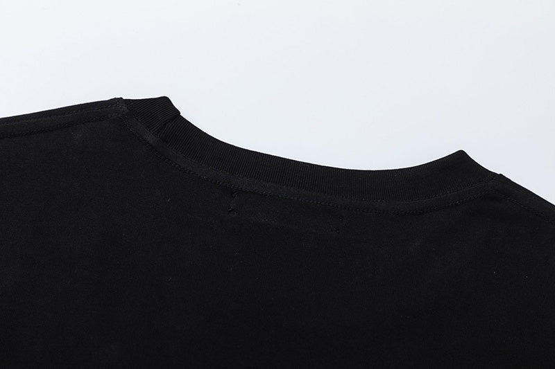 AMIRI Core Brand-Printed Tie-Dye Cotton Jersey T-Shirt | Black