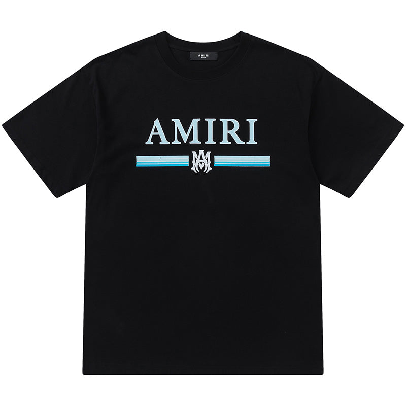 AMIRI Logo Print T-Shirt | White & Black