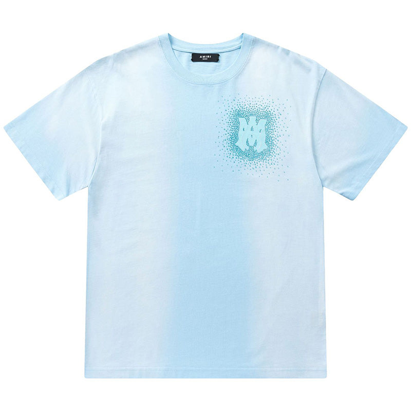 AMIRI Alphabet Star Embellished Glitter Print T-Shirt