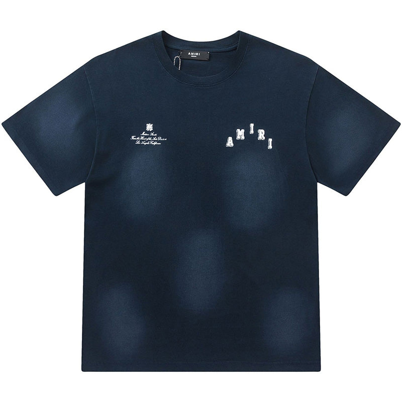 AMIRI Logo Print Short Sleeve T-Shirt