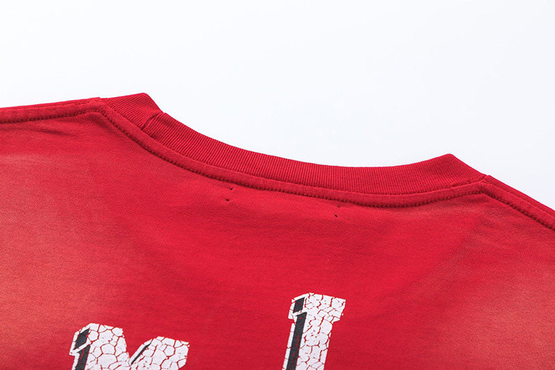 AMIRI Logo Print Short Sleeve T-Shirt