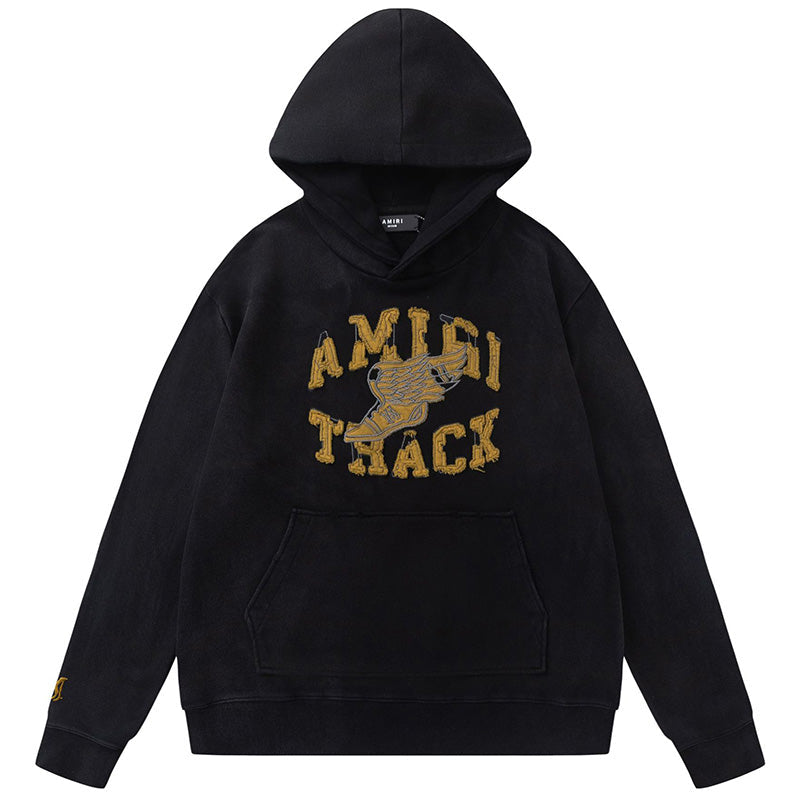 AMIRI Wing Shoe Graphic Print Hoodie