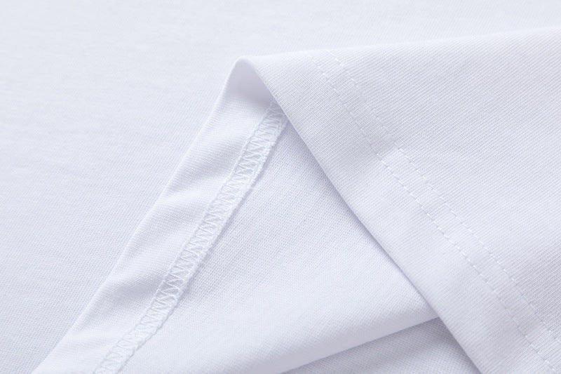 AMIRI Logo-Print Cotton Jersey T-Shirt | White & Black