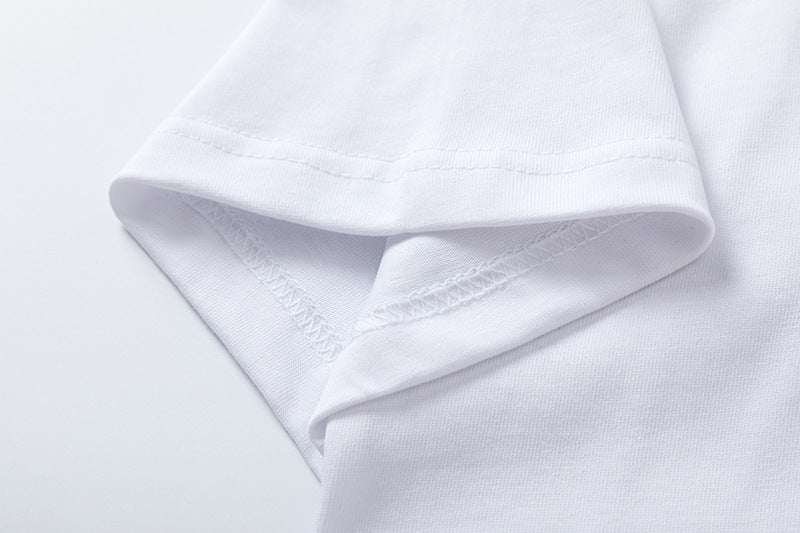 AMIRI Logo-Print Cotton Jersey T-Shirt | White & Black