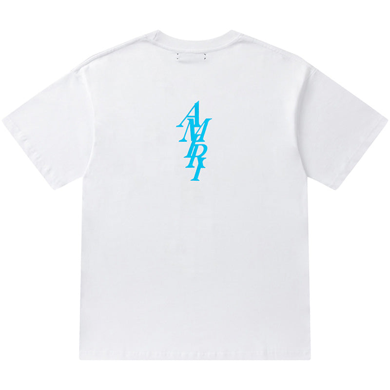 AMIRI Stack Slim Fit Tee | White & Black