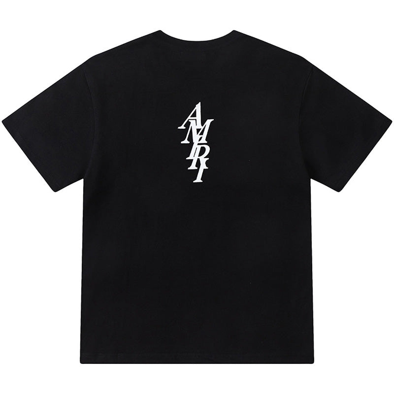 AMIRI Stack Slim Fit Tee | White & Black