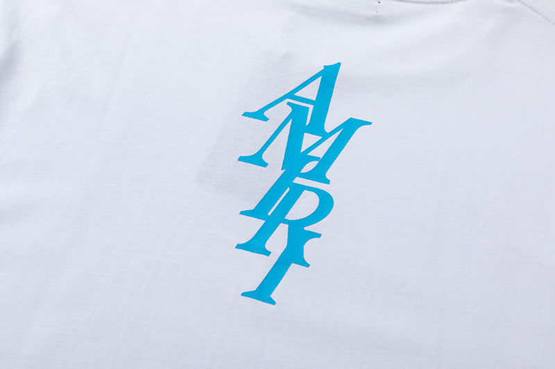 AMIRI Stack Slim Fit Tee | White & Black