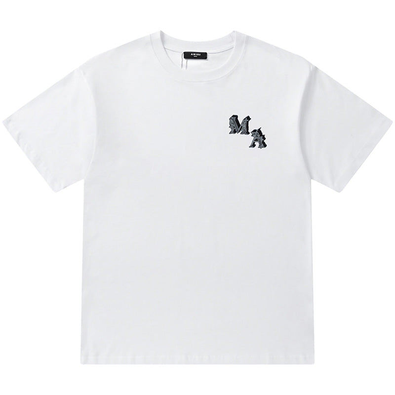 AMIRI Mermaid Logo T-Shirt | White & Black
