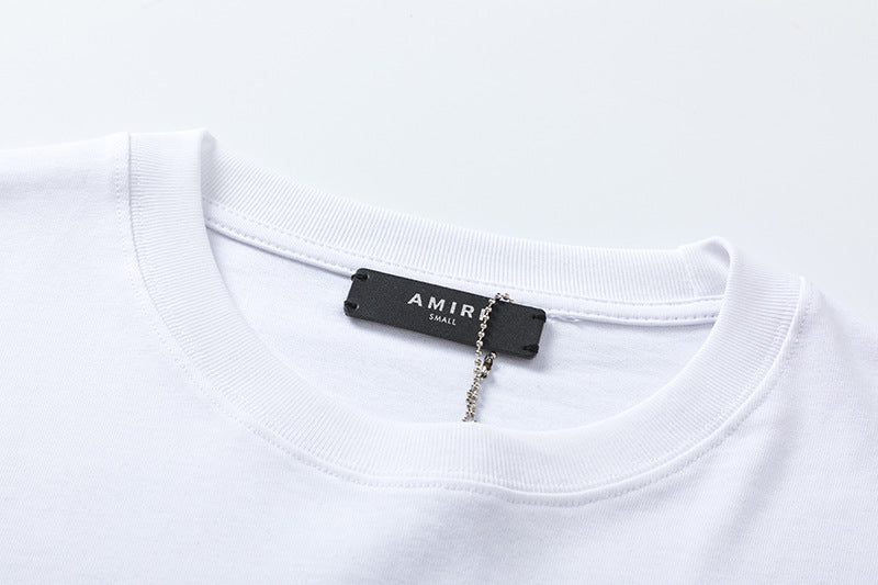 AMIRI Mermaid Logo T-Shirt | White & Black