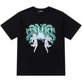 AMIRI Logo-Print Cotton T-Shirt | Black & White