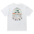 AMIRI Cherub Logo-Print T-Shirt | White & Black