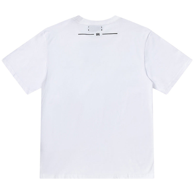 AMIRI Logo Print Cotton T-Shirt — Multi-Color