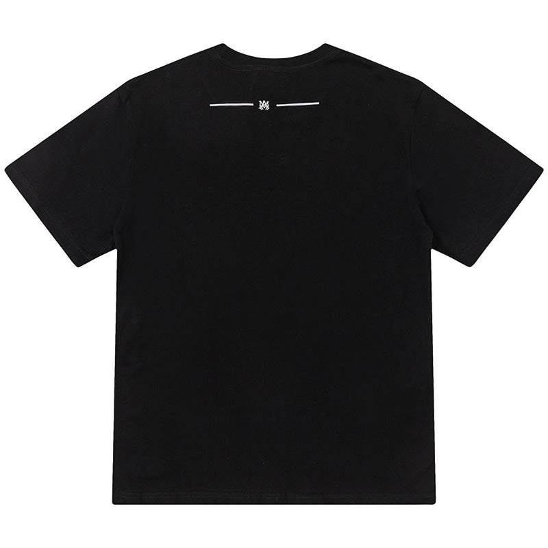 AMIRI Logo Print Cotton T-Shirt — Multi-Color
