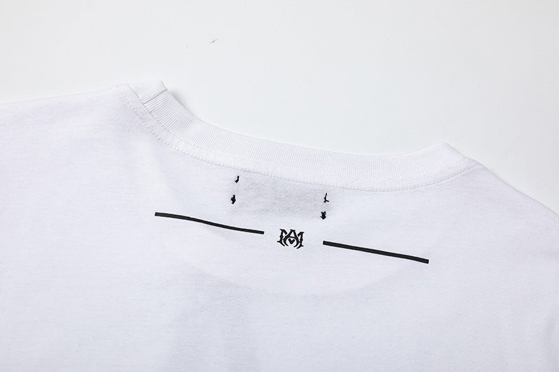 AMIRI Logo Print Cotton T-Shirt — Multi-Color