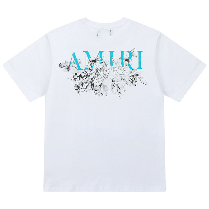 AMIRI Logo Print Cotton Jersey T-Shirt — Classic Colorways