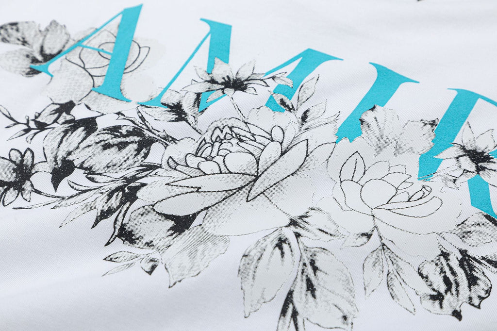 AMIRI Logo Print Cotton Jersey T-Shirt — Classic Colorways
