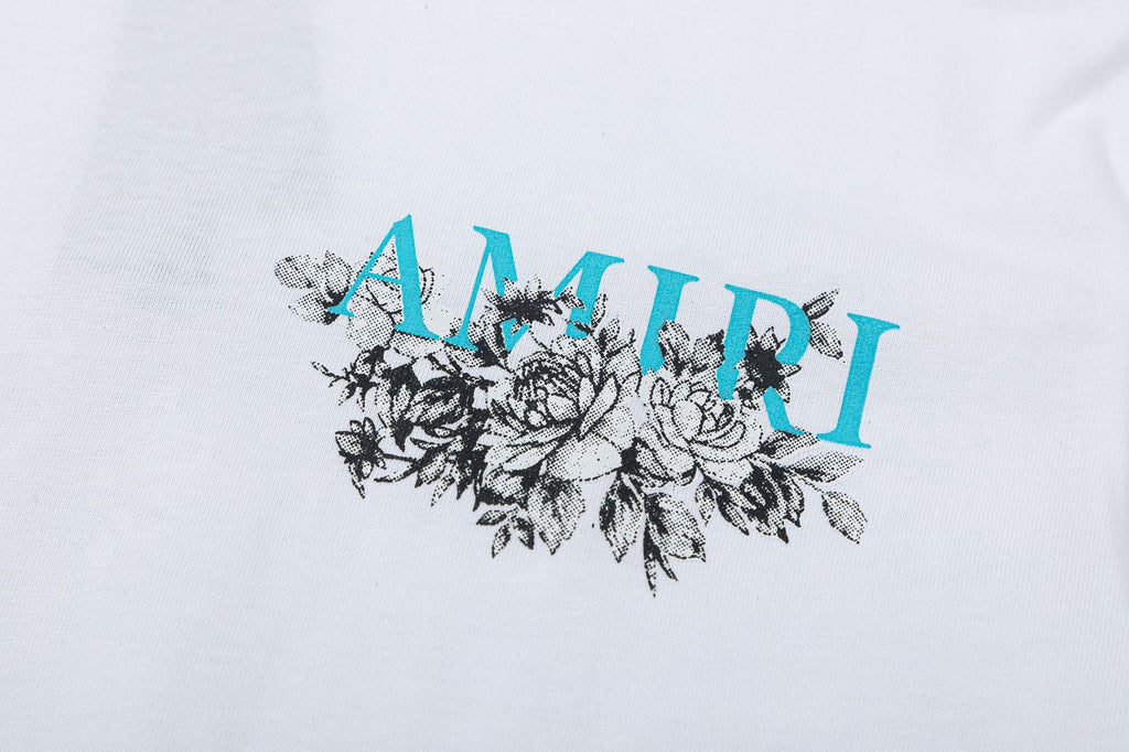 AMIRI Logo Print Cotton Jersey T-Shirt — Classic Colorways