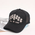 AMIRI Star-Patch Panelled Trucker Cap