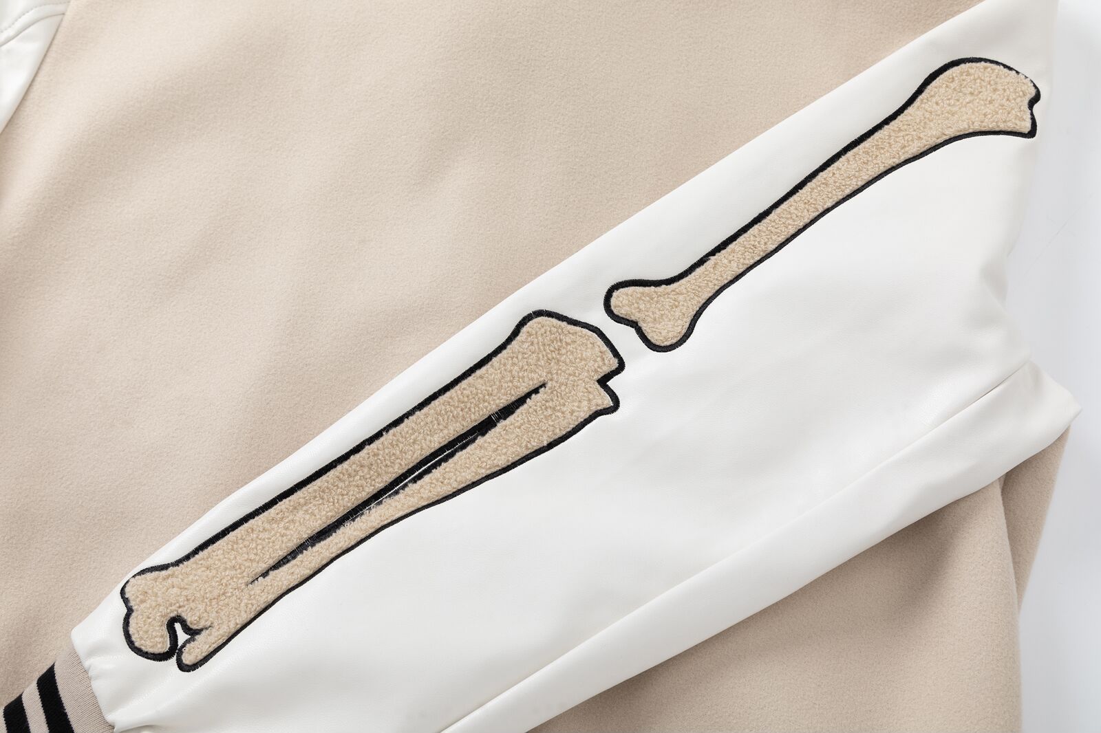 AMIRI Bones Varsity Jacket – Wool Blend Streetwear